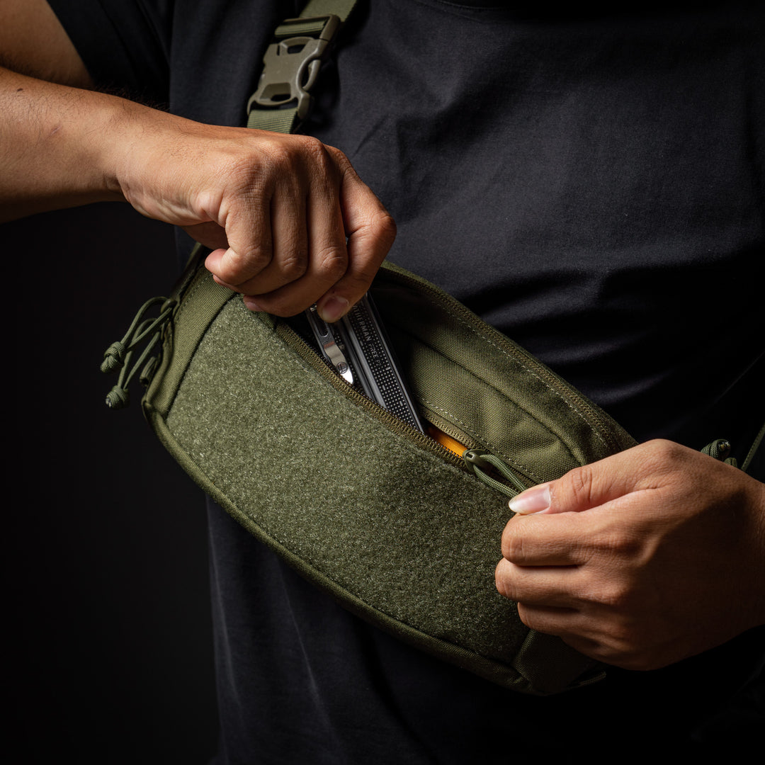 CT4W EDC WAIST PACK - Nylon 500D Cordura®