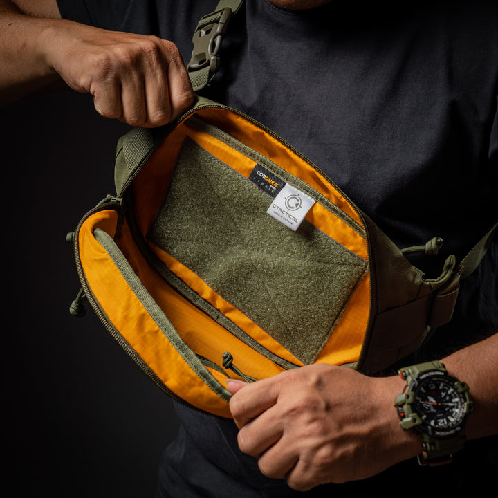 CT4W EDC WAIST PACK - Nylon 500D Cordura®