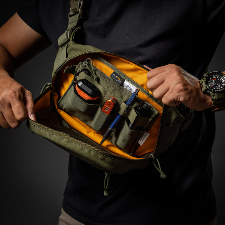 CT4W EDC WAIST PACK - Nylon 500D Cordura®