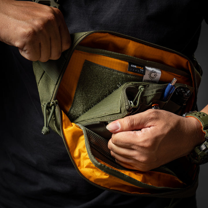 CT4W EDC WAIST PACK - Nylon 500D Cordura®