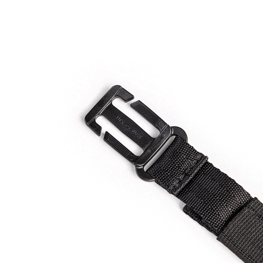 CT Chest Strap With FIDLOCK® V-BUCKLE 20 Black Flap Glow In The Dark